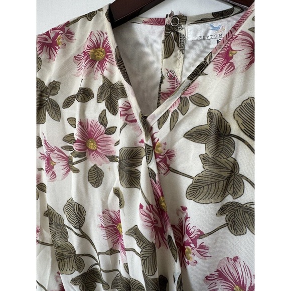 Peyton Bre Women's Size 16 Floral Print Long Maxi Dress Modest - Picture 6 of 6